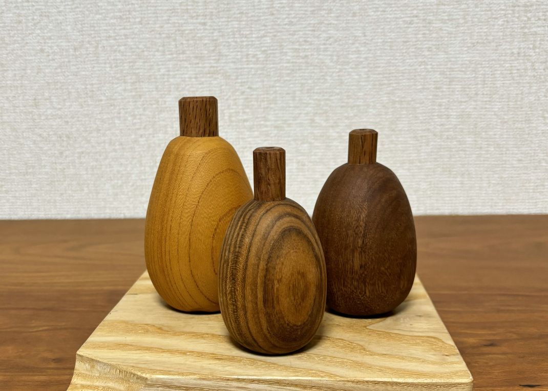 木のおもちゃ びわの実（3個セット）AO019