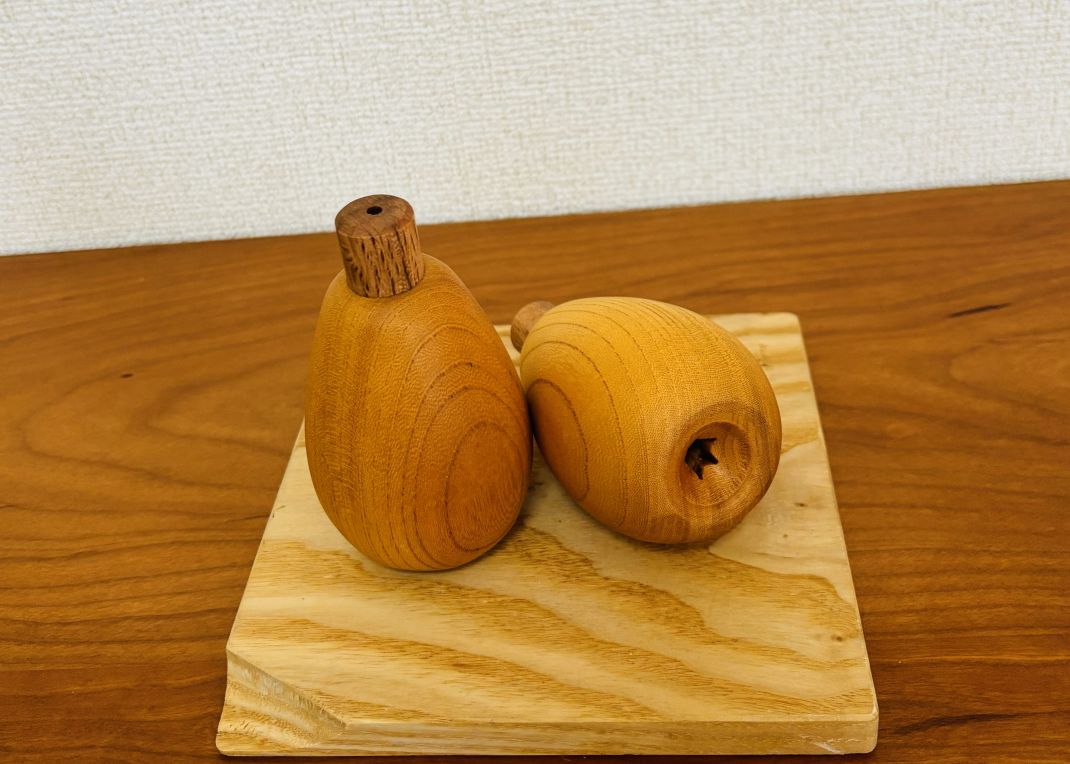 木のおもちゃ びわの実（3個セット）AO019