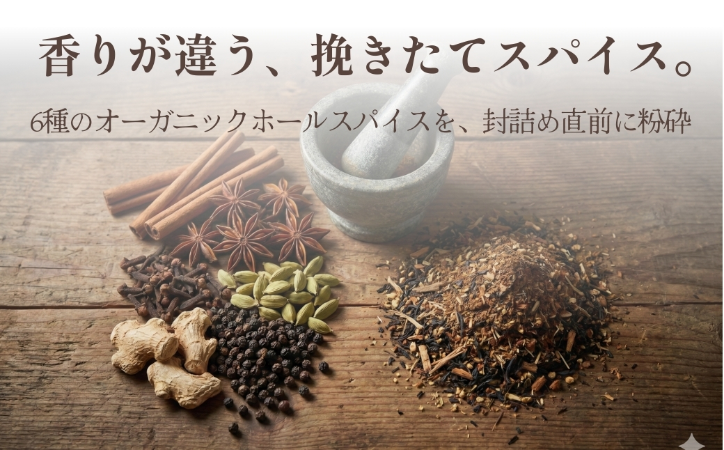 しかめがね マサラチャイミックス18個×定期便9回【003-a029】 定期便：18個×9回