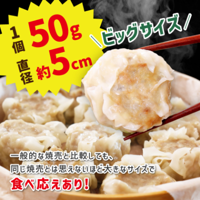 【千葉県産三元豚】元気豚 大粒肉焼売(シューマイ)セット　2.1kg(50g×42個)【配送不可地域：離島・沖縄県】