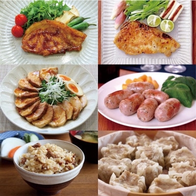 元気豚 スペシャルセット(6種類9パック入)　お中元やお歳暮など、贈答品にもおすすめ!【配送不可地域：離島・沖縄県】