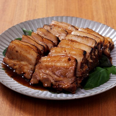 元気豚 炙り焼きチャーシューセット(約700g×2本)　お中元やお歳暮など、贈答品にもおすすめ!【配送不可地域：離島・沖縄県】