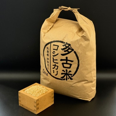 多古米セレクション　宇井稔二さんの多古米コシヒカリ　玄米5kg　令和7年産【配送不可地域：離島】