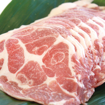【千葉県産三元豚】元気豚の『焼肉セット』2kg【配送不可地域：離島・沖縄県】