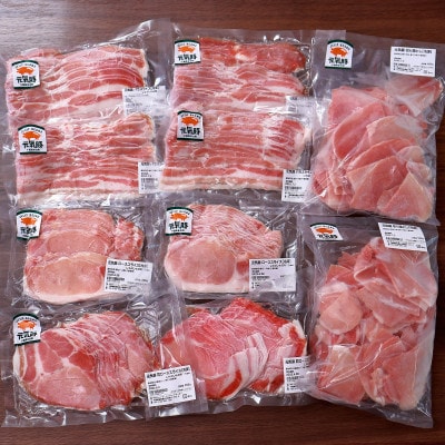 千葉県産豚肉　元気豚 精肉4種セット【大盛り】　2.6kg【配送不可地域：離島・沖縄県】