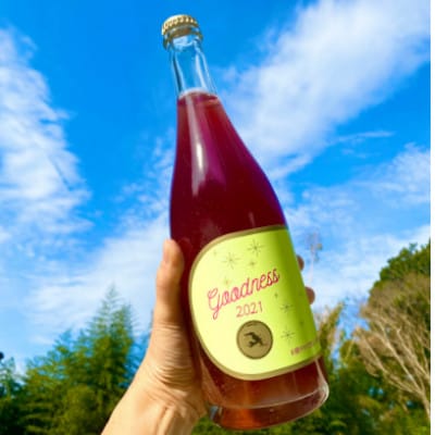 【多古ワイン】多古町船越ワイナリー醸造ロゼスパークリングワイン/Goodness2021【配送不可地域：離島・沖縄県】