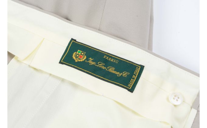 ロロピアーナ ストレッチコットンチノパン【ベージュ50/88cm】