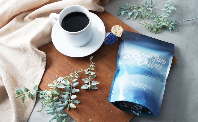 The Rising Sun Coffee　アイナハイナブレンド　200g×2セット　豆