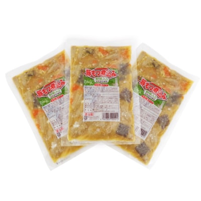 豚もつ煮込み(野菜入り)　250g×3p【配送不可地域：離島】