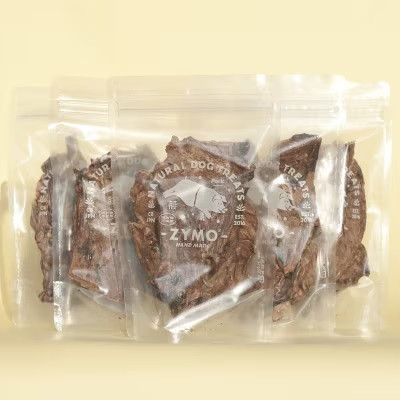 ZYMO豚肺ジャーキーセット総計200g【ペットフード】千葉県産豚肺　無添加・無着色　犬用おやつ