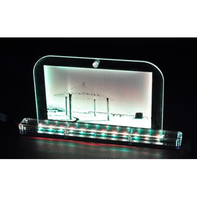 オリジナルライトスタンド【写真をアクリル板に刻みます】