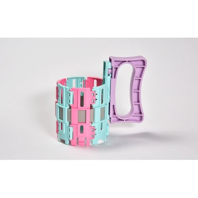 ZC-8r OH-CAN!【ジョッキホルダー】パステルカラー2個セット(ペールピンク・ペールブルー)