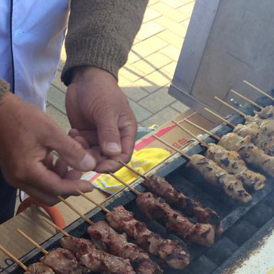 [豚串6種×3本]合計18本【満足セット】新鮮!カシラ・タン・ハツ・レバー・シロ・ハラミ★特製タレ付【配送不可地域：離島・沖縄県】