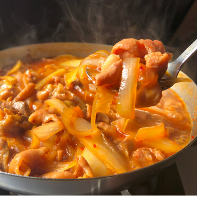 創業昭和49年　老舗　豚のモツ鍋セット　2～3人前【配送不可地域：離島・北海道・沖縄県・東北・中国・四国・九州】