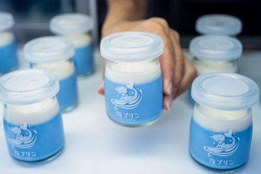 波音の"青い"海プリン　４個入