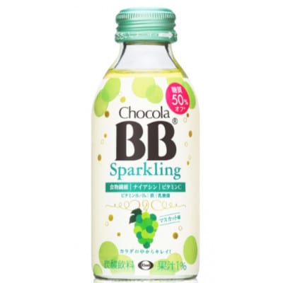 【毎月定期便】【24本】エーザイ　チョコラBBスパークリング　マスカット味全2回