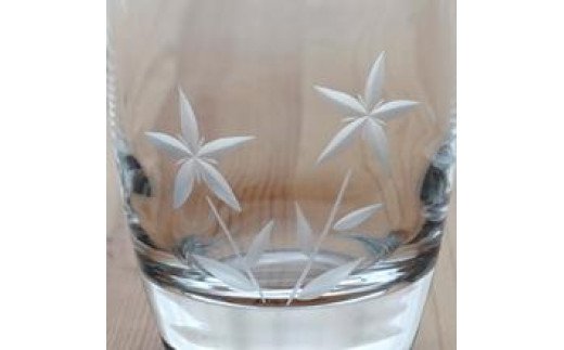 浅草切子 暮らしの硝子「桔梗 521」化粧箱入り