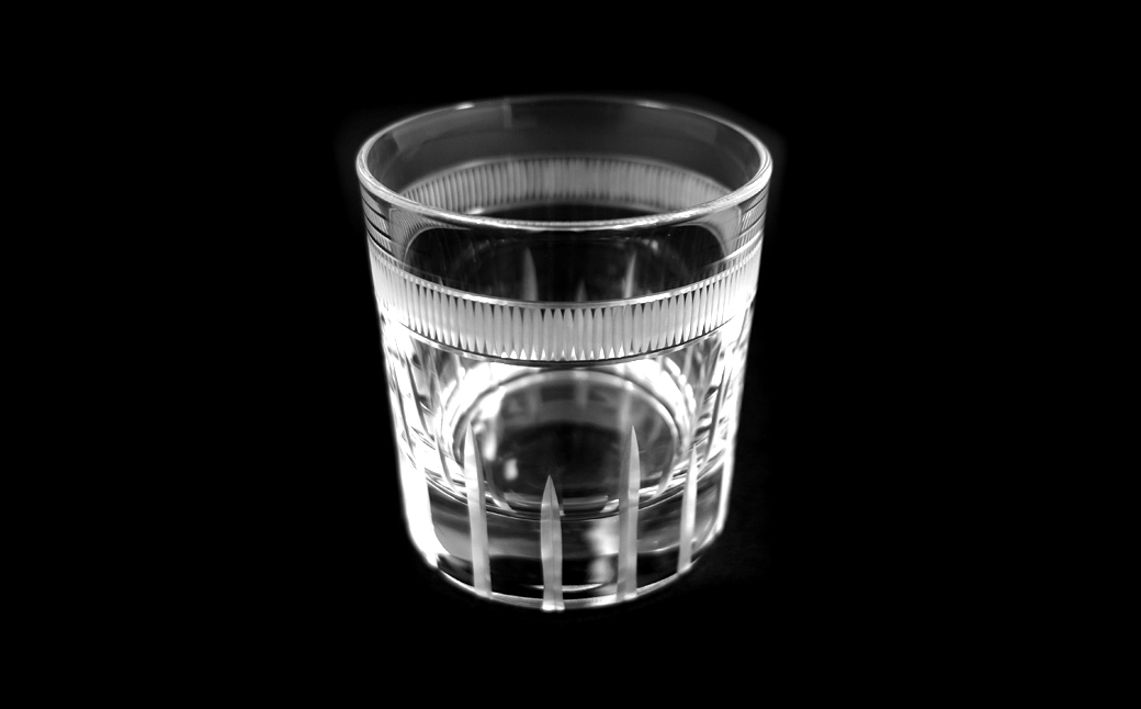 浅草切子 Bar’s Glass「グレース オールド」2個セット 化粧箱入り