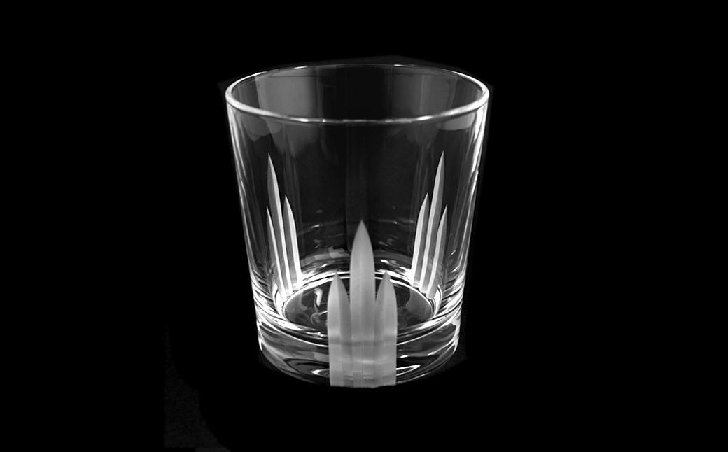 浅草切子 Bar’s Glass「クール オールド」2個セット 化粧箱入り