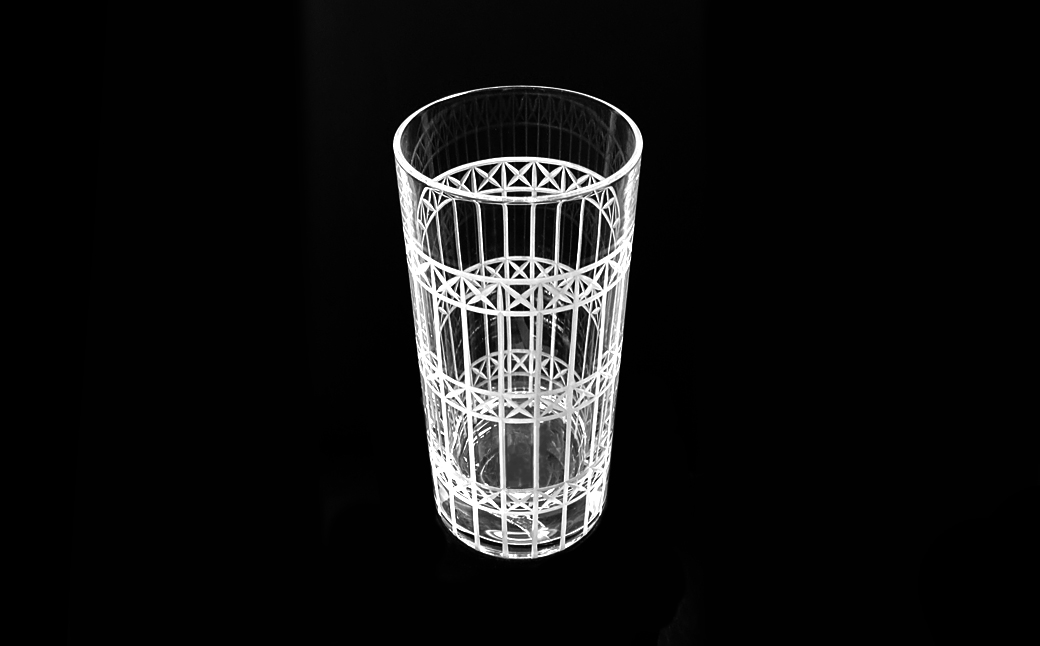 浅草切子 Bar’s Glass「バッキンガム タンブラー」2個セット 化粧箱入り