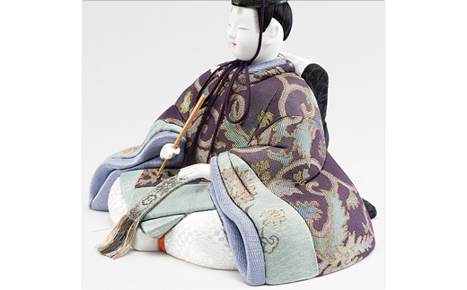 江戸木目込 雛人形 本金親王飾りセット