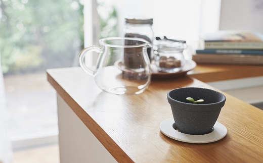 KURAMAE 焙煎店縁の木のコーヒーセット（セラミックコーヒーフィルター付き）