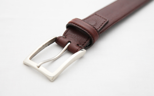 attire FRENCH CALF BELT [KNA-1001](カラー：ダークブラウン) ダークブラウン