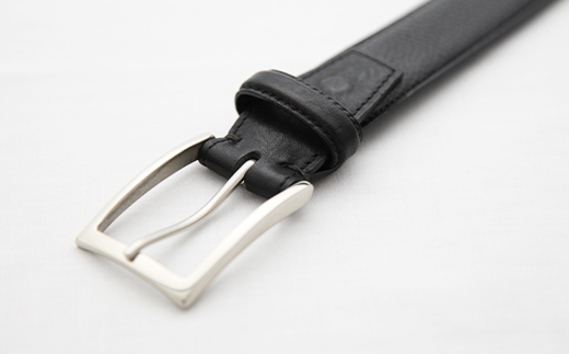 attire FRENCH CALF BELT （Lサイズ）[KNA-1001L](カラー：ブラック) ブラック