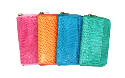 【カラーおまかせ】エキゾチックレザーを使用「エキゾチックな小銭入れ」