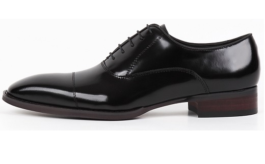 【浅草の靴】クリスチャンカラノ 本革ビジネスシューズ[TK-490](サイズ：26.5cm、カラー：ブラック) ブラック 26.5cm