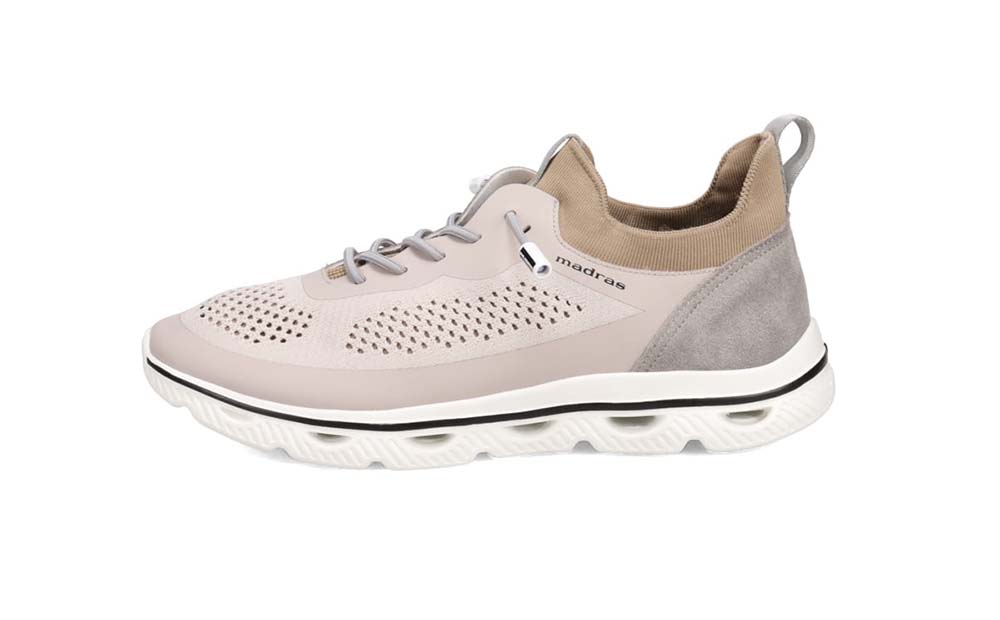 madras(マドラス) 紳士靴 meta insole搭載 M593AMT (グレーカーキ、M(25.0～25.5cm)) グレーカーキ M(25.0～25.5cm)