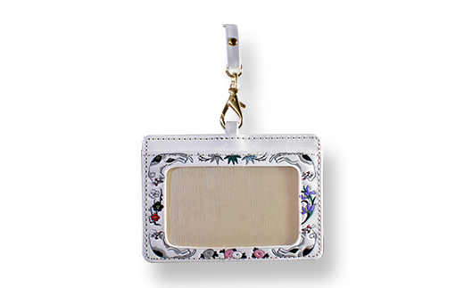 【浅草文庫】IDケース〈猫柄〉(カラー：ニビ（黒系）) ニビ（黒系）