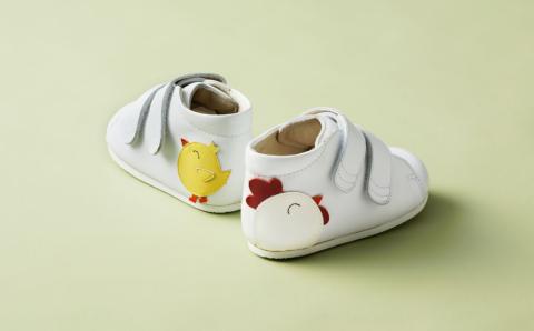 ちいくっく?〈あるく機能が目覚めるくつ〉(サイズ：13.0cm、柄：コッコさん＆ピコちゃん) 13.0cm