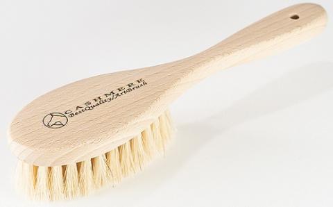 【浅草アートブラシ】カシミヤ用 洋服ブラシ「ドロップ」