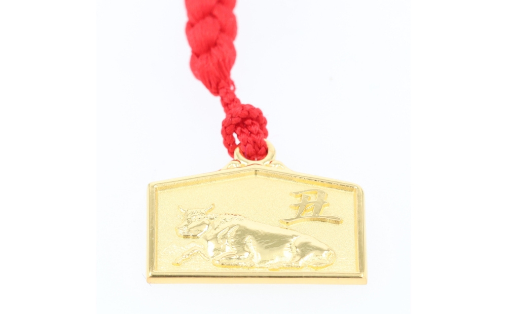 [K18] 干支絵馬根付 (12種) (柄：寅) 柄：寅