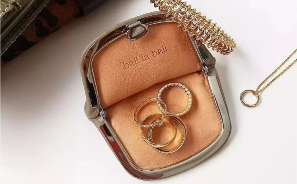 [bell la bell] 押し口小銭入れS (カラー：ミントグリーン) ミントグリーン