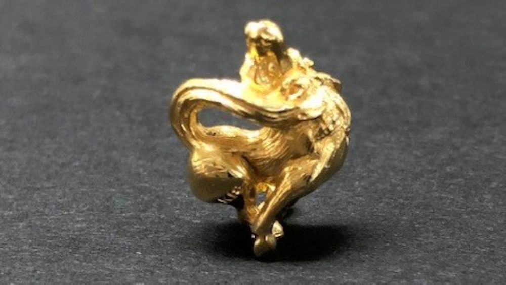 [K18] 齊藤美洲 干支根付 午