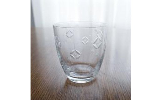 浅草切子 暮らしの硝子「ふうせんと星 FLEUR」化粧箱入り