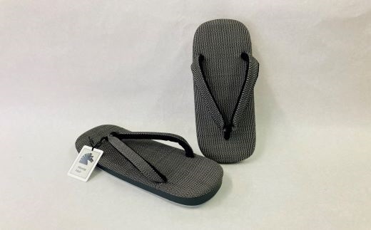 高級ホースヘアー和装草履【紳士】(カラー：グレー) グレー