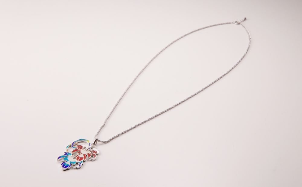 七宝純銀ペンダント