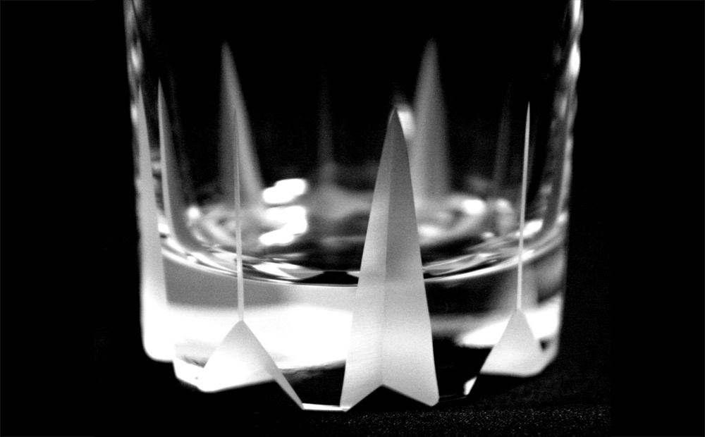 浅草切子 Bar’s Glass「スペース オールド」化粧箱入り