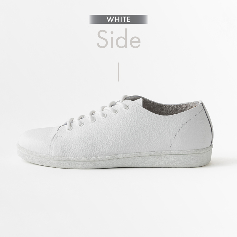 U-DOT [レザースニーカー] WHITE(サイズ：24.0cm) ホワイト 24.0cm