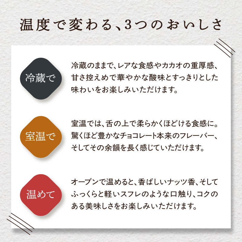 【ダンデライオン・チョコレート】ガトーショコラ（2個）