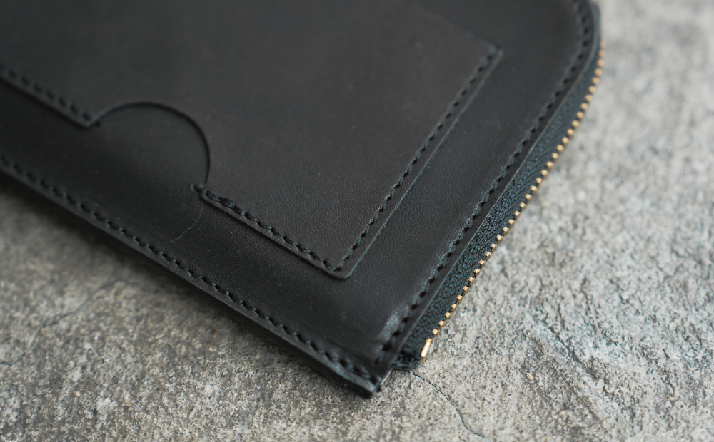 [Botanical Leather] ファスナーロングウォレット