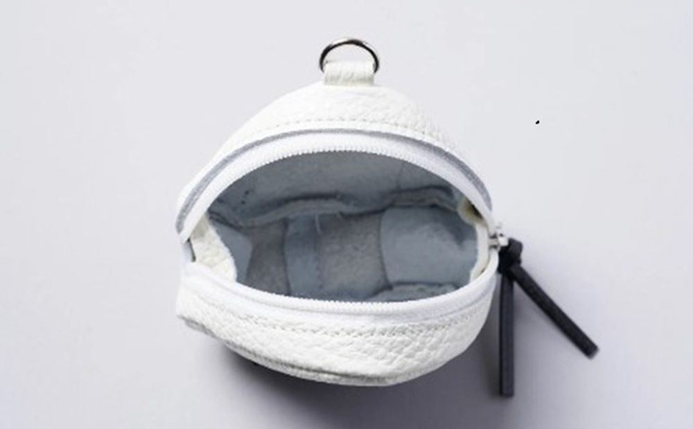 レザーおにぎりポーチ