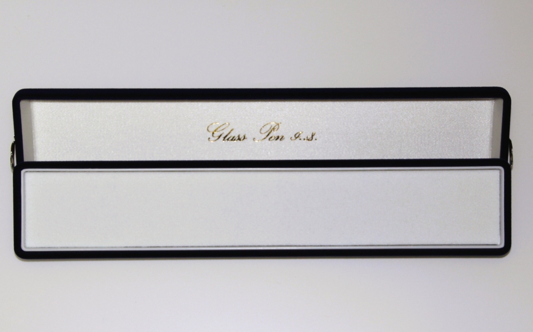 【ガラスペン】カネモオリジナル 軸径10mm (カラー：透明) 透明