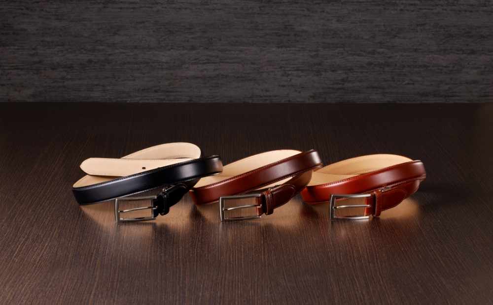 【牛革】メンズビジネスベルト（カラー：ブラウン） ブラウン