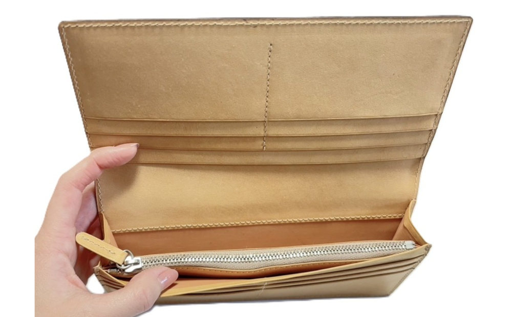 [bell la bell] コードバン 長財布（カラー：ブラウン） ブラウン