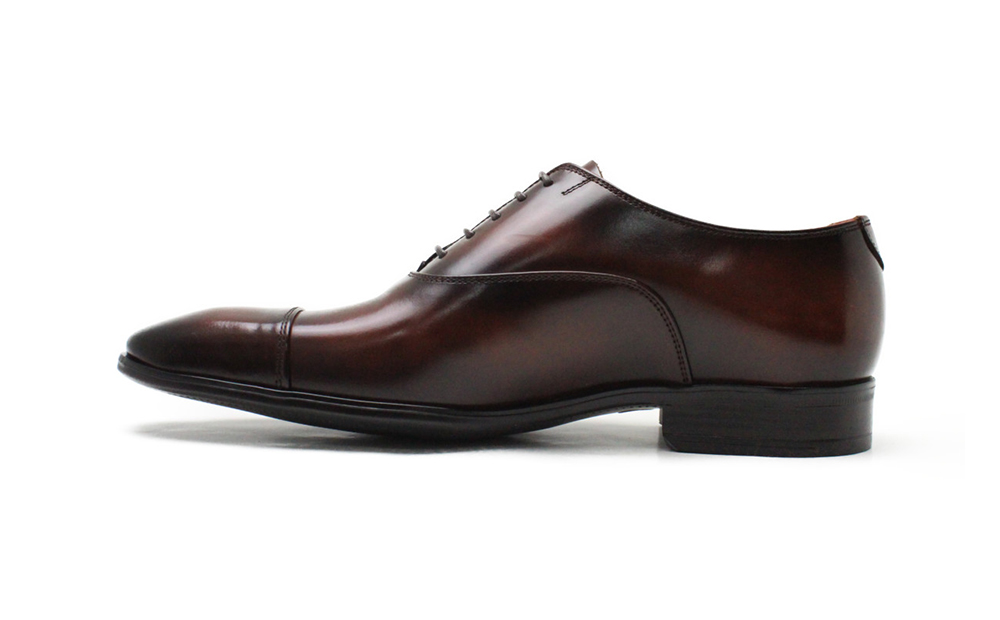 クインクラシコ 革靴 34001S〈ブラウン〉 (サイズ：26.0cm) 紳士靴 ビジネスシューズ ストレートチップ 牛革 フォーマル ブラウン 26.0cm