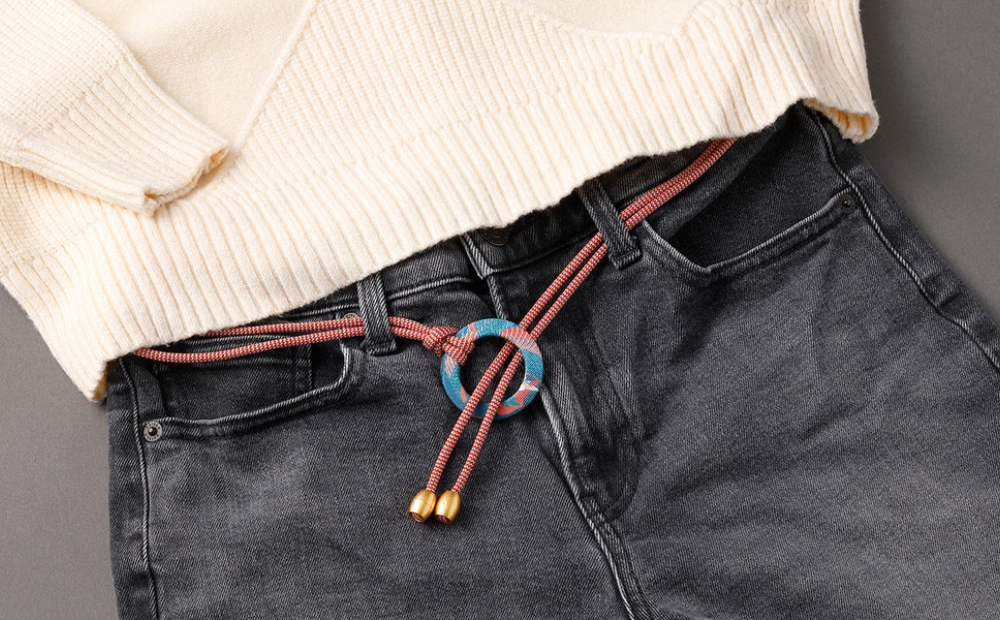 【PARACO】フープベルト・北斎 (カラー：鳳凰図) 鳳凰図